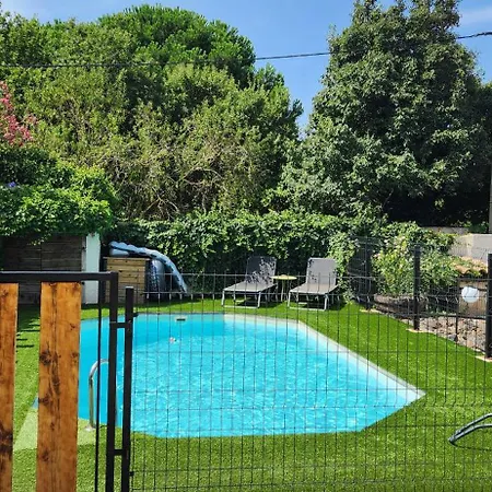 Familliale Au Calme, Barbecue, Piscine, 15 Min De La * Saint-Thibéry