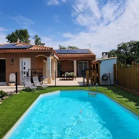 Familliale Au Calme, Barbecue, Piscine, 15 Min De La Villa *