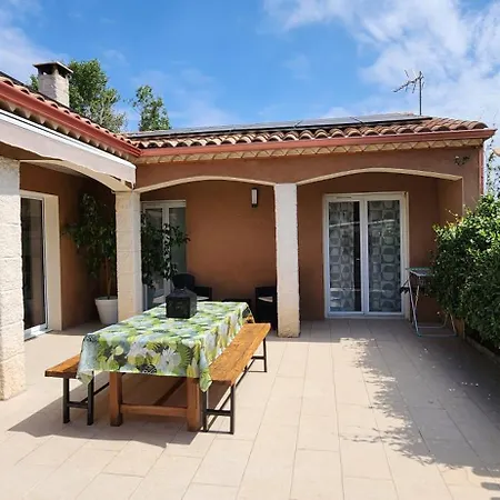 Familliale Au Calme, Barbecue, Piscine, 15 Min De La * Saint-Thibéry